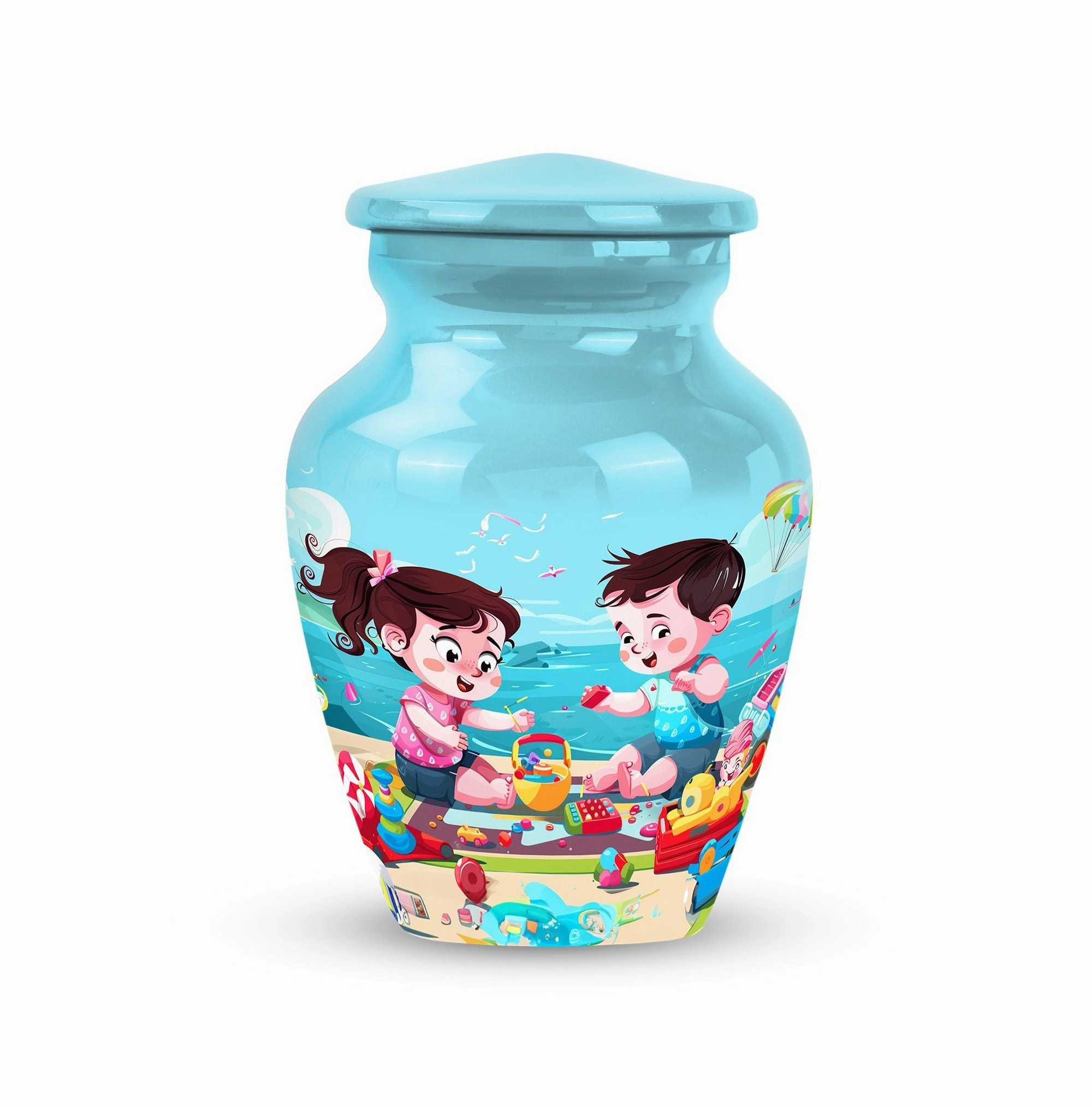 Graceful Remembrance: Brother and Sister Memorial Cremation Urn