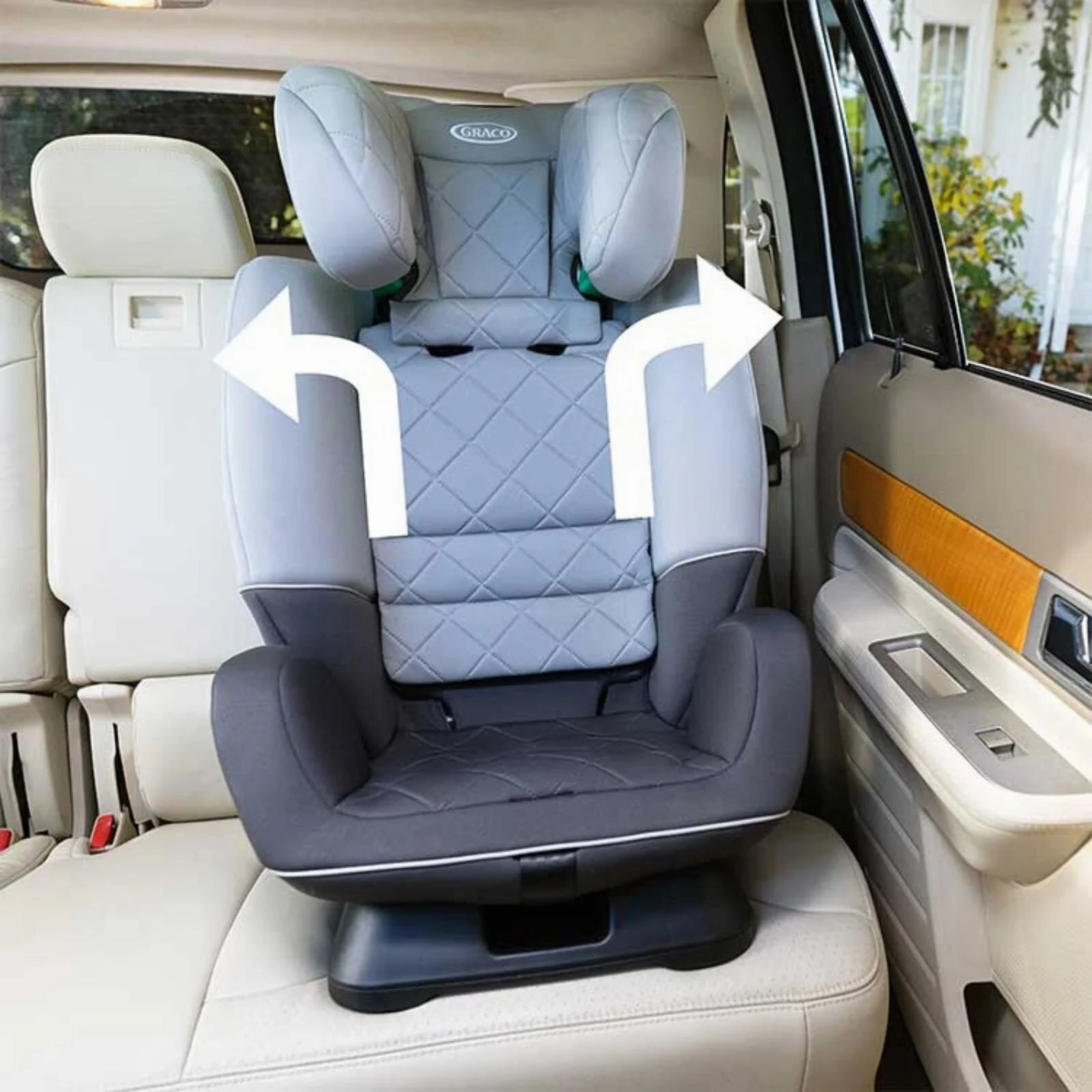 Graco SlimFit R129 i-Size Car Seat - Iron