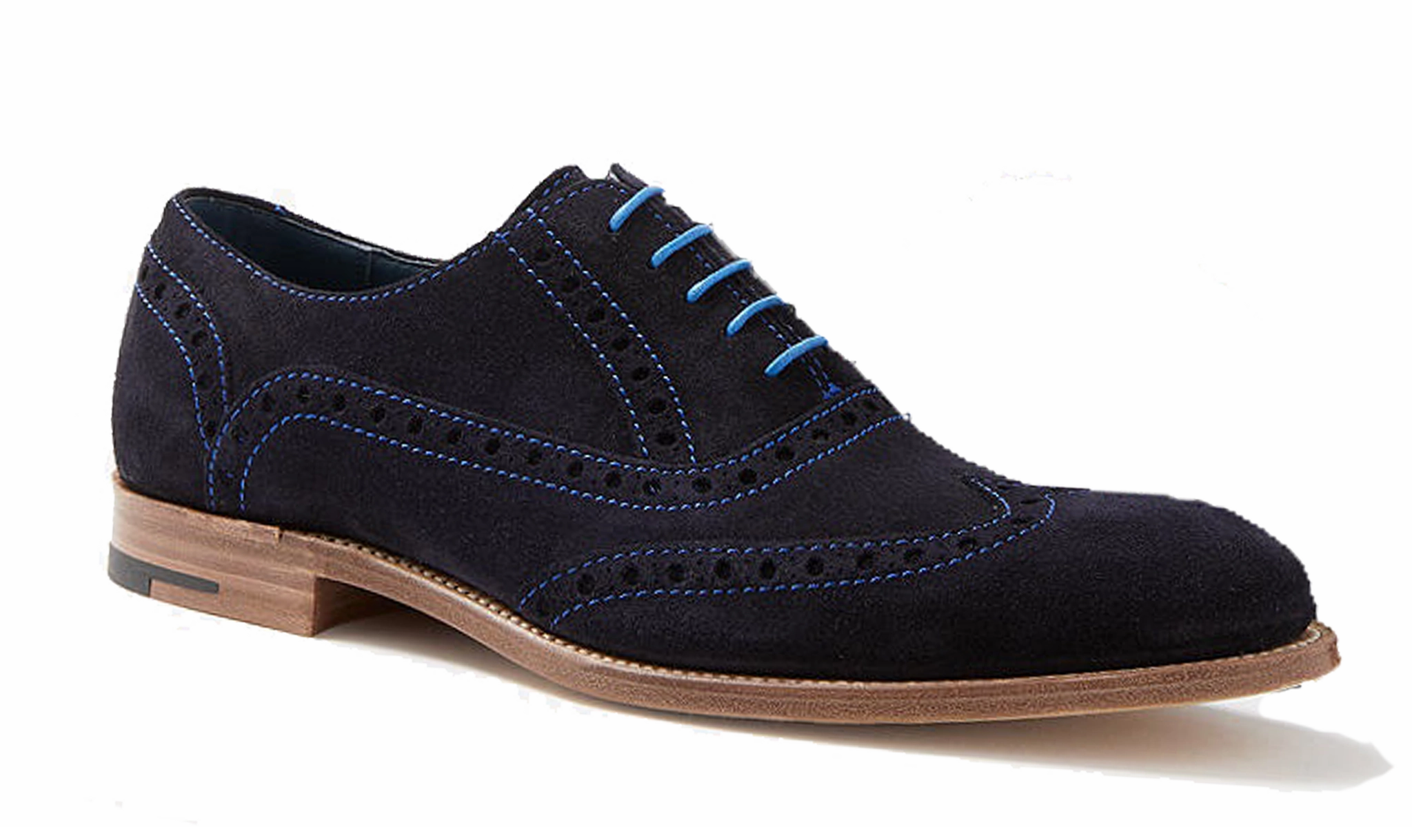 Grant - Air Force Blue Suede