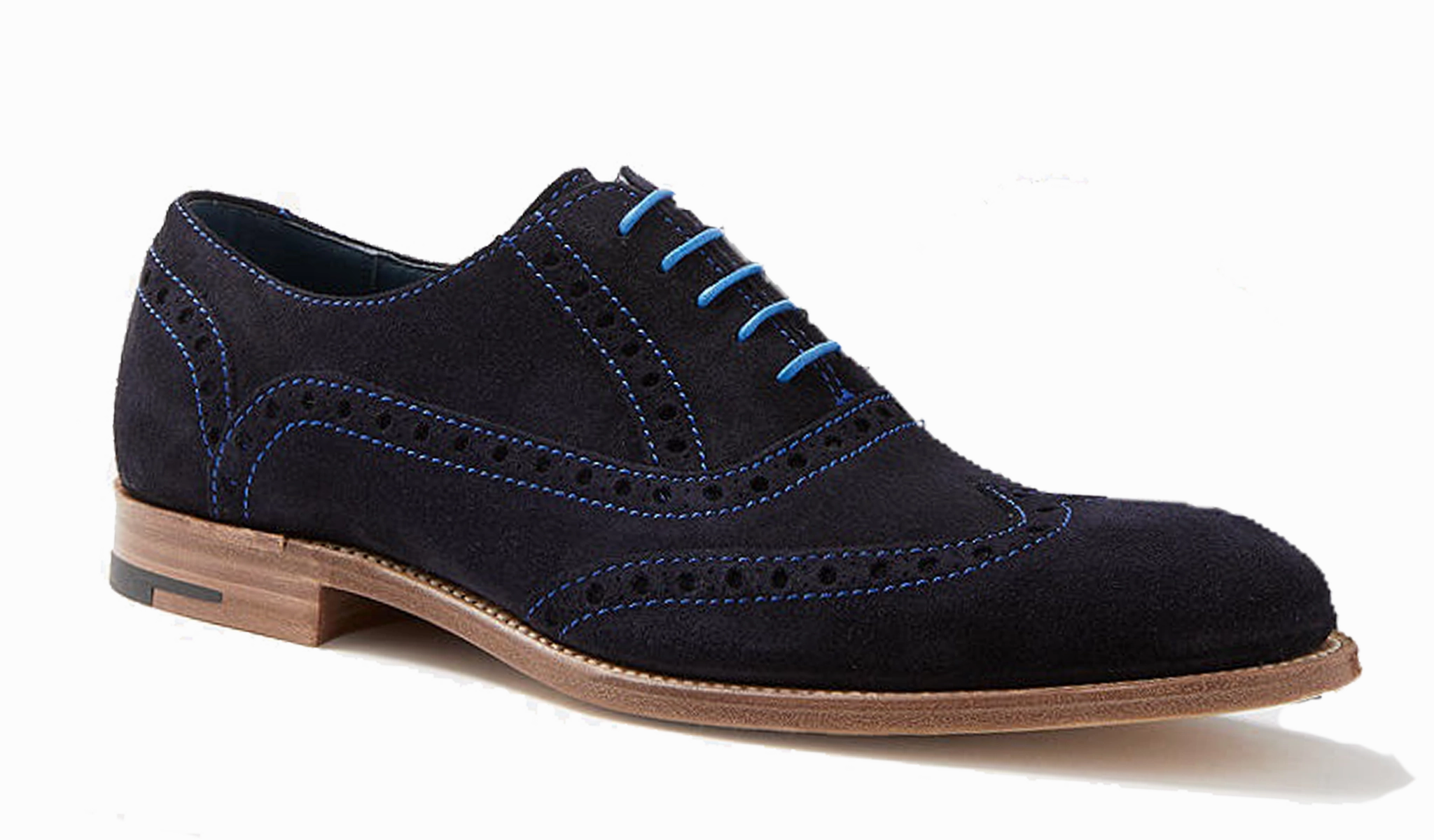 Grant - Air Force Blue Suede