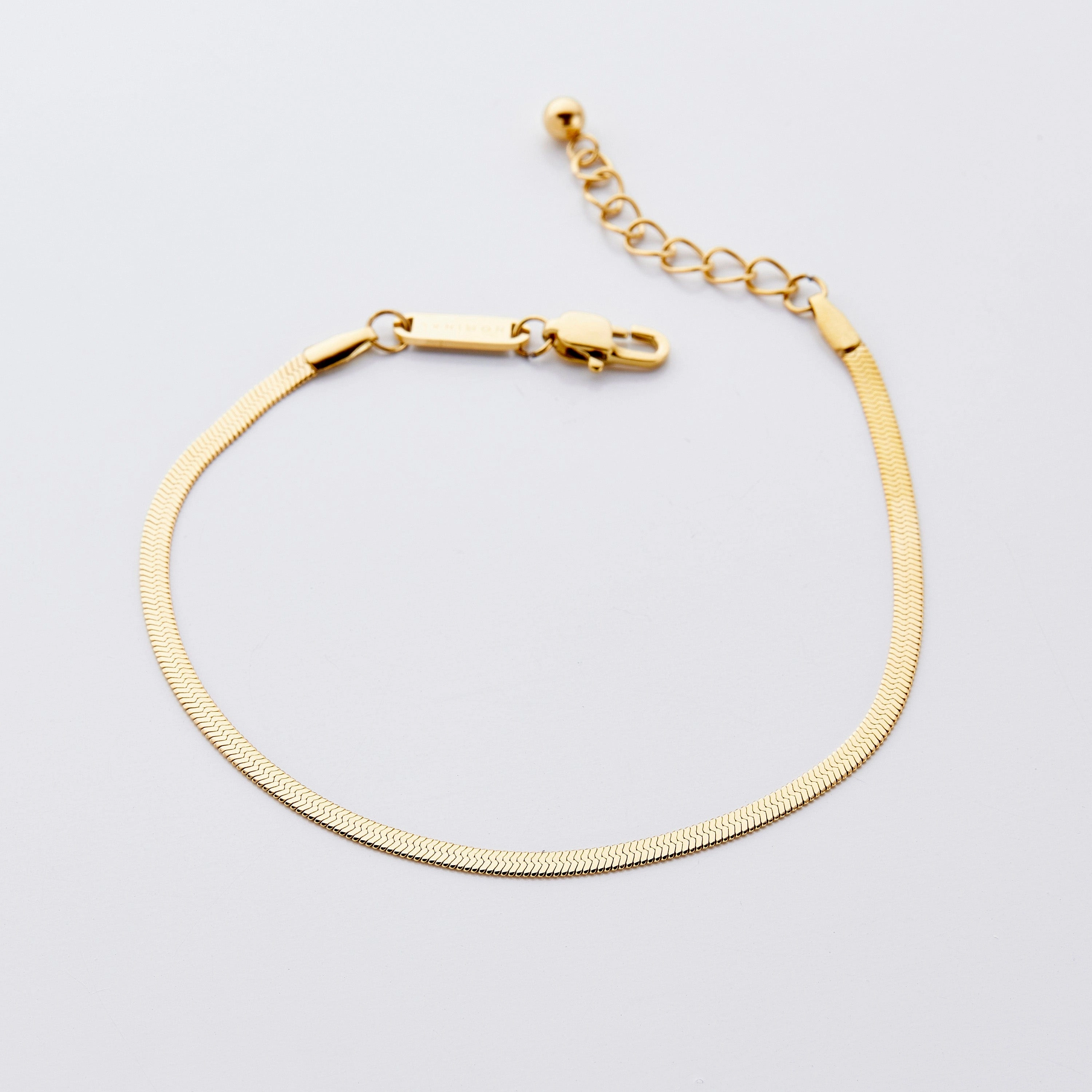 Herringbone Chain Anklet | Girls