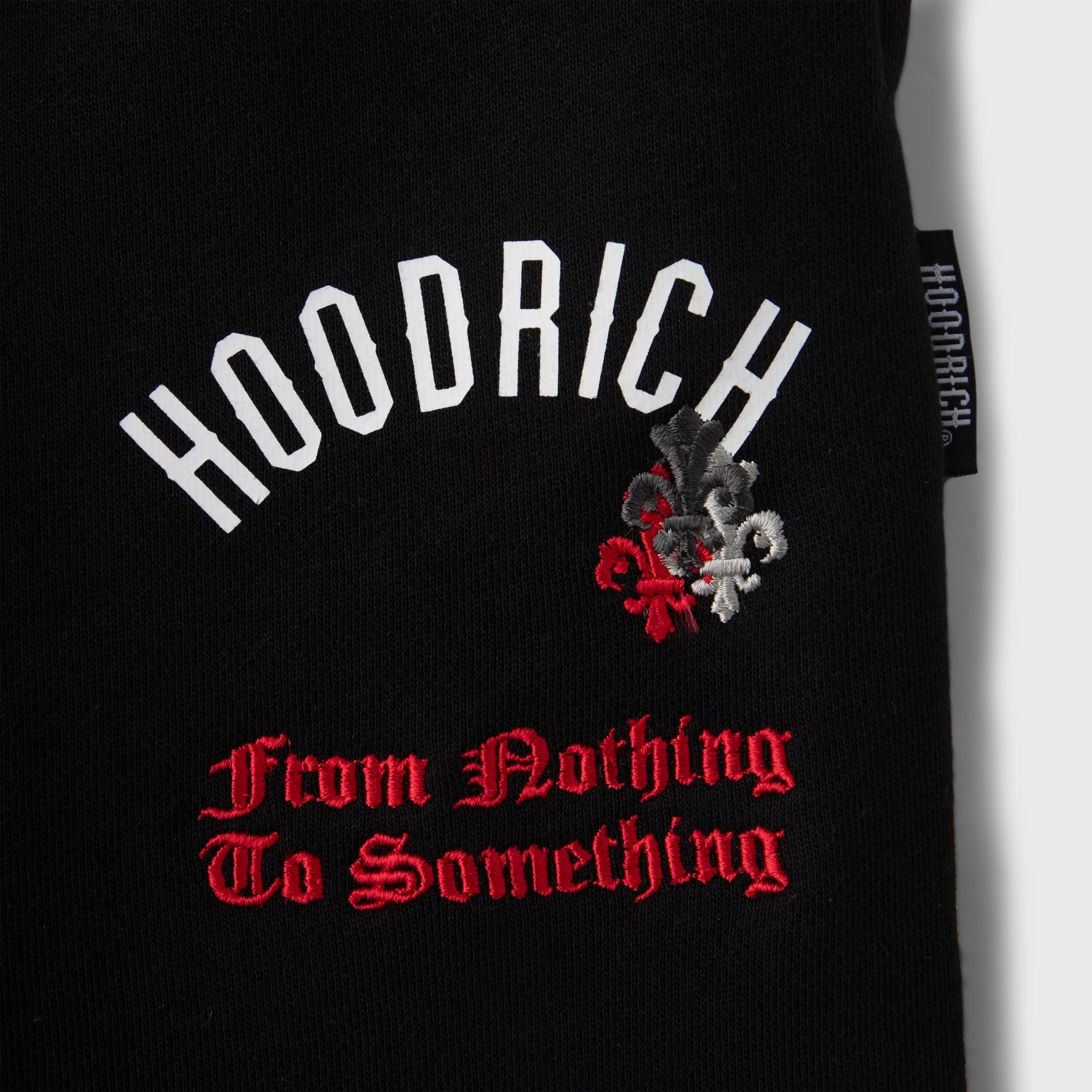 Hoodrich Junior Boys' Shadow Joggers Black / White - Lychee
