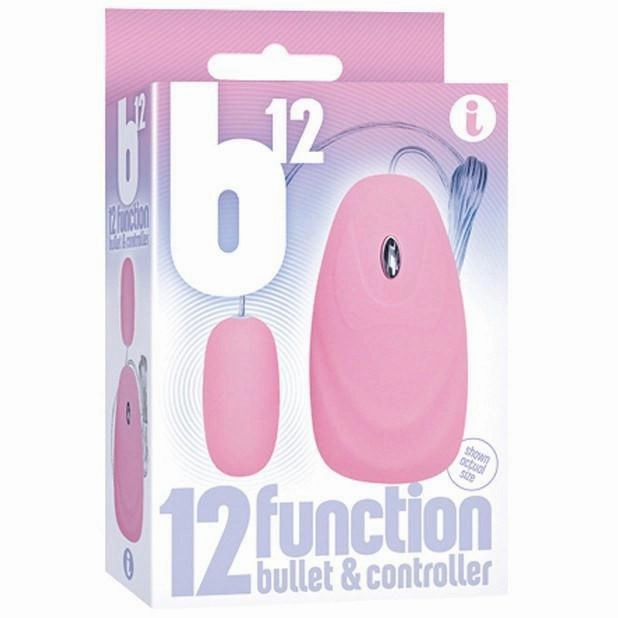 Icon Brands - B12 12 Function Bullet With Wired Controller (Blue)