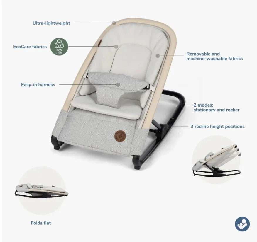 Kori 2-In-1 Rocker - Onyx Sand