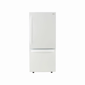 LG White 30" Bottom Mount Refrigerator (22.1 Cu.Ft.) - LRDNS2200W