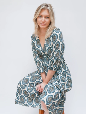Margot Dress Forest Green