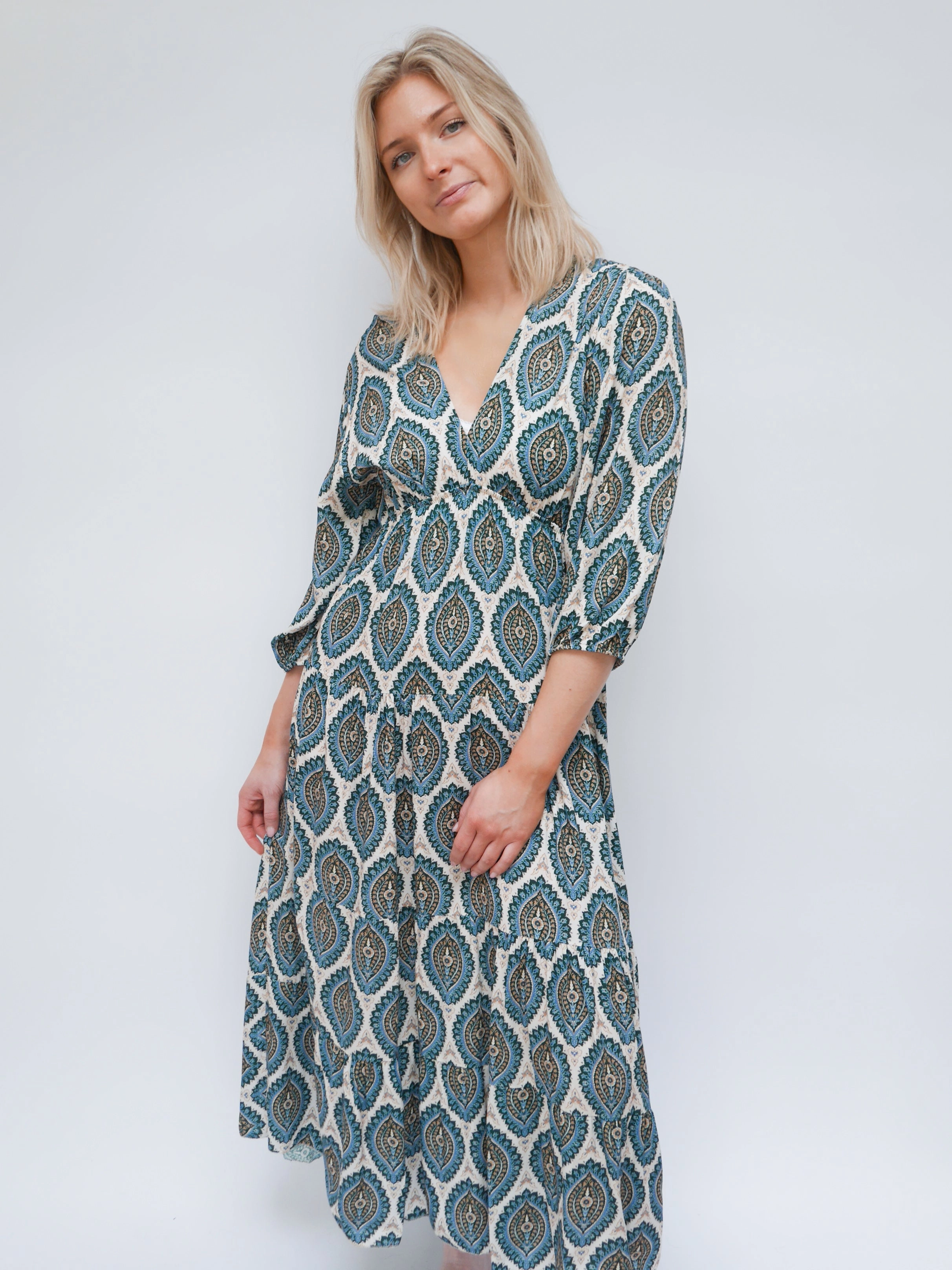 Margot Dress Forest Green