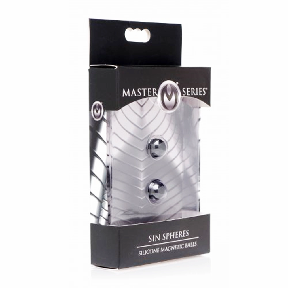 Master Series Sin Spheres Silicone Magnetic Ball Clamps