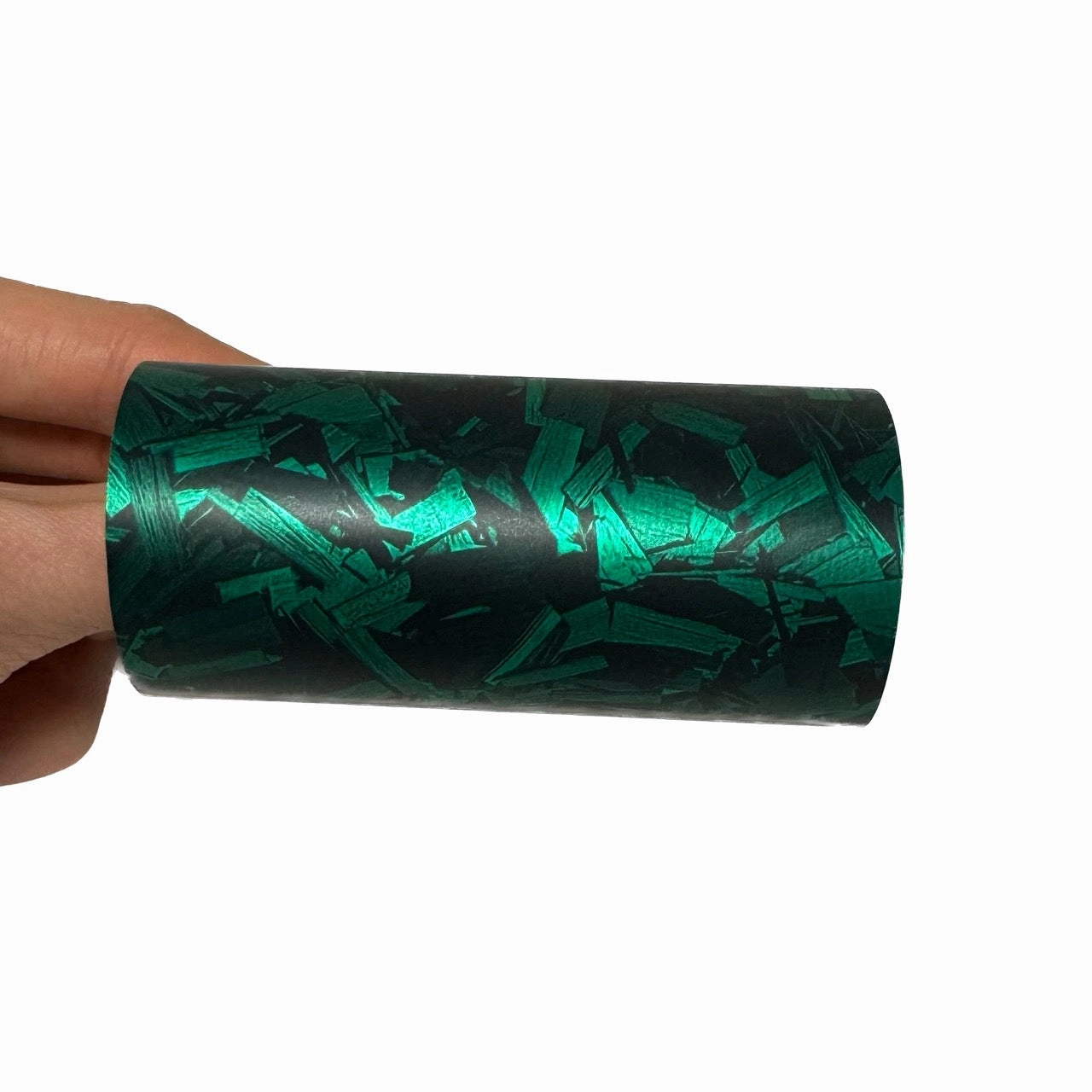 Matte Camouflage Black Green Forged Carbon Vinyl Wrap