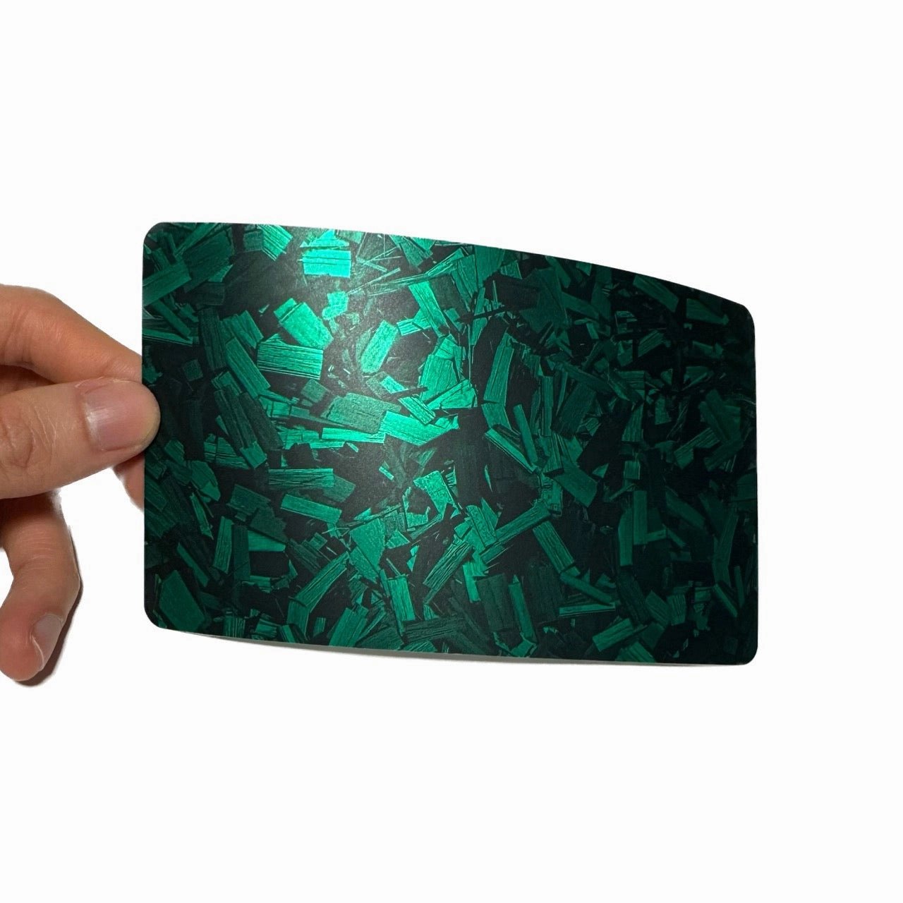 Matte Camouflage Black Green Forged Carbon Vinyl Wrap