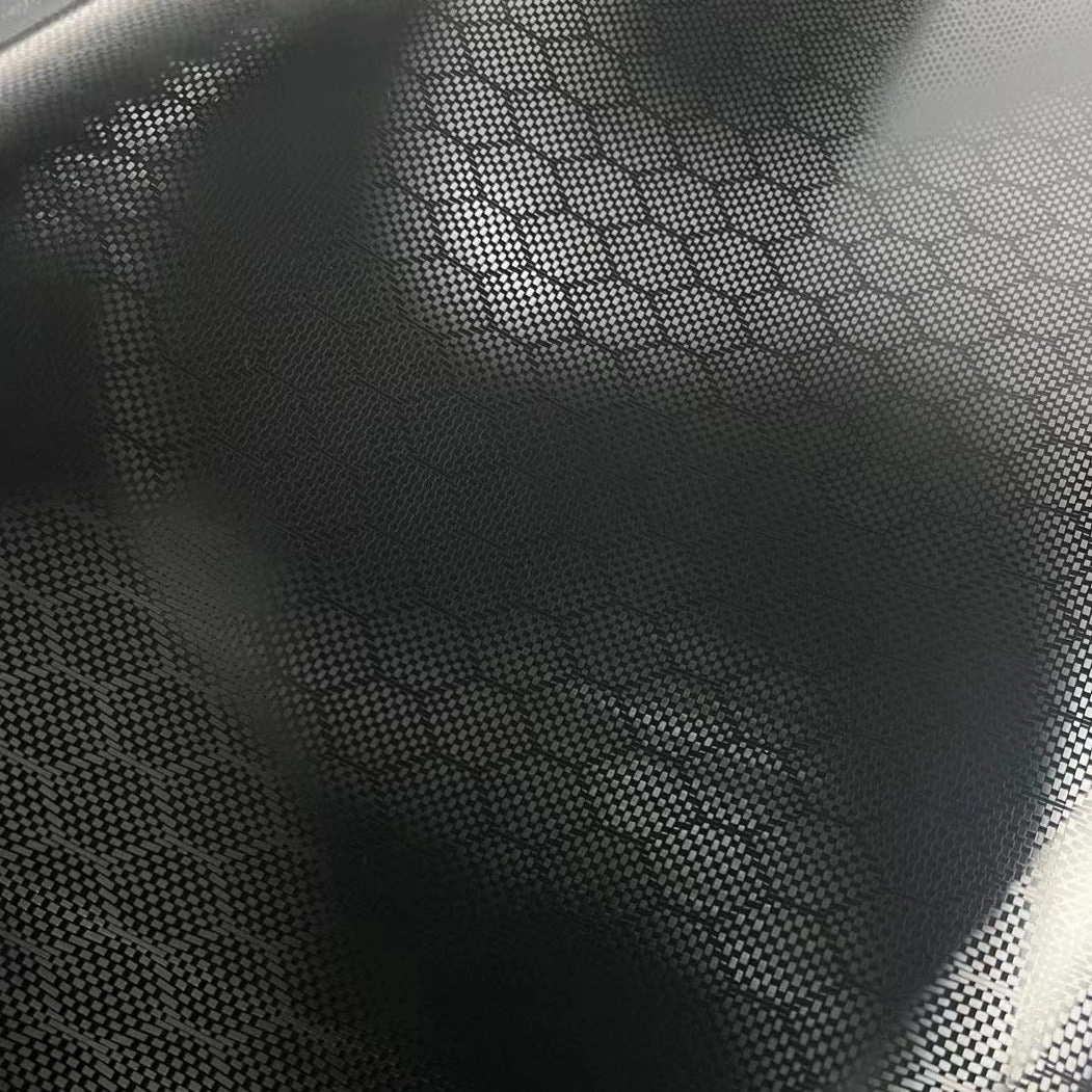 Matte Honeycomb Carbon Fiber Black Vinyl Wrap