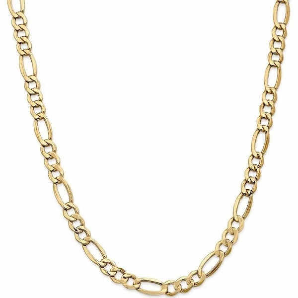 Men's Figaro Cuban Necklace Set