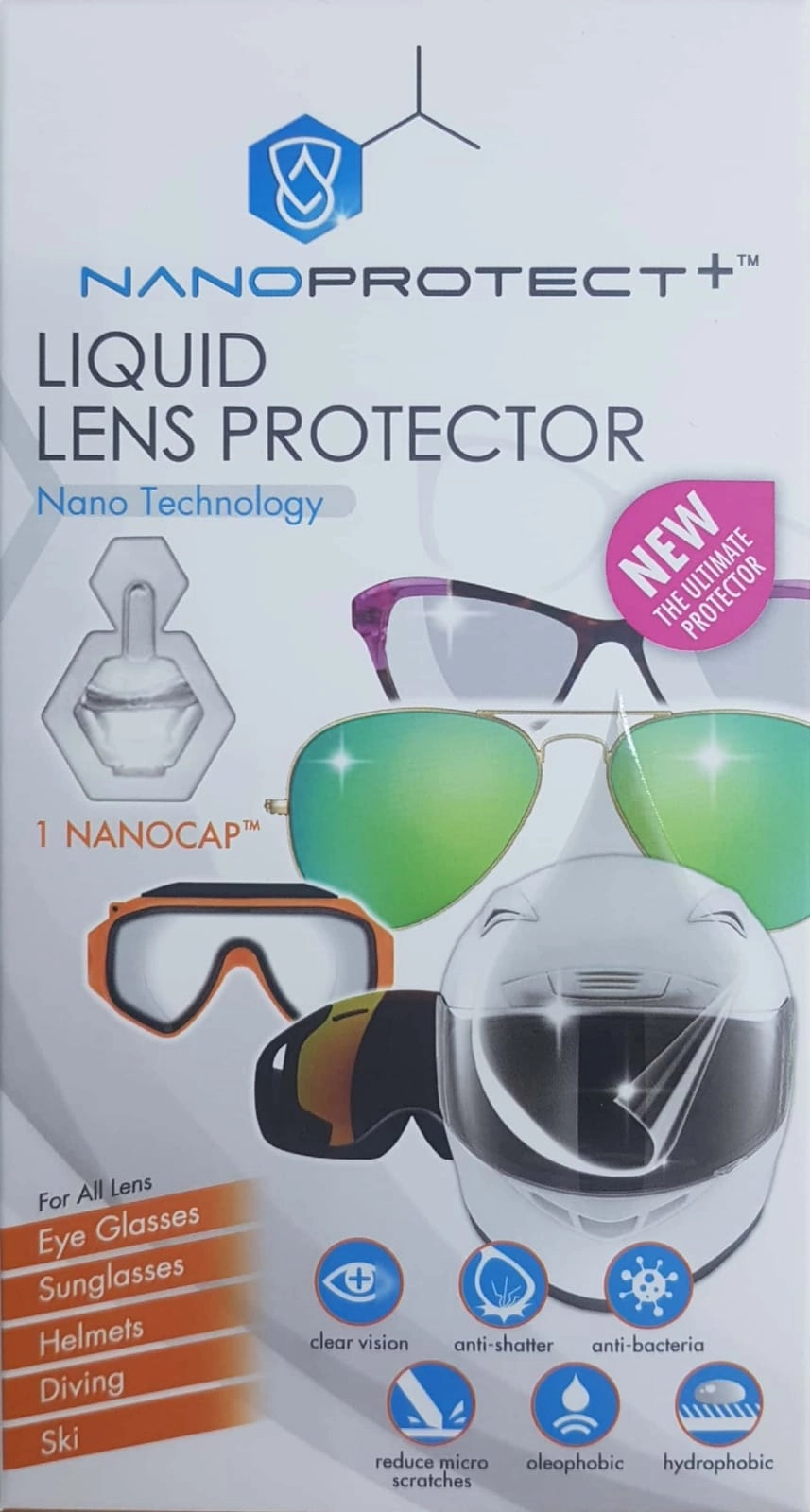 NANO PROTECT   TM - Liquid Lens Protector