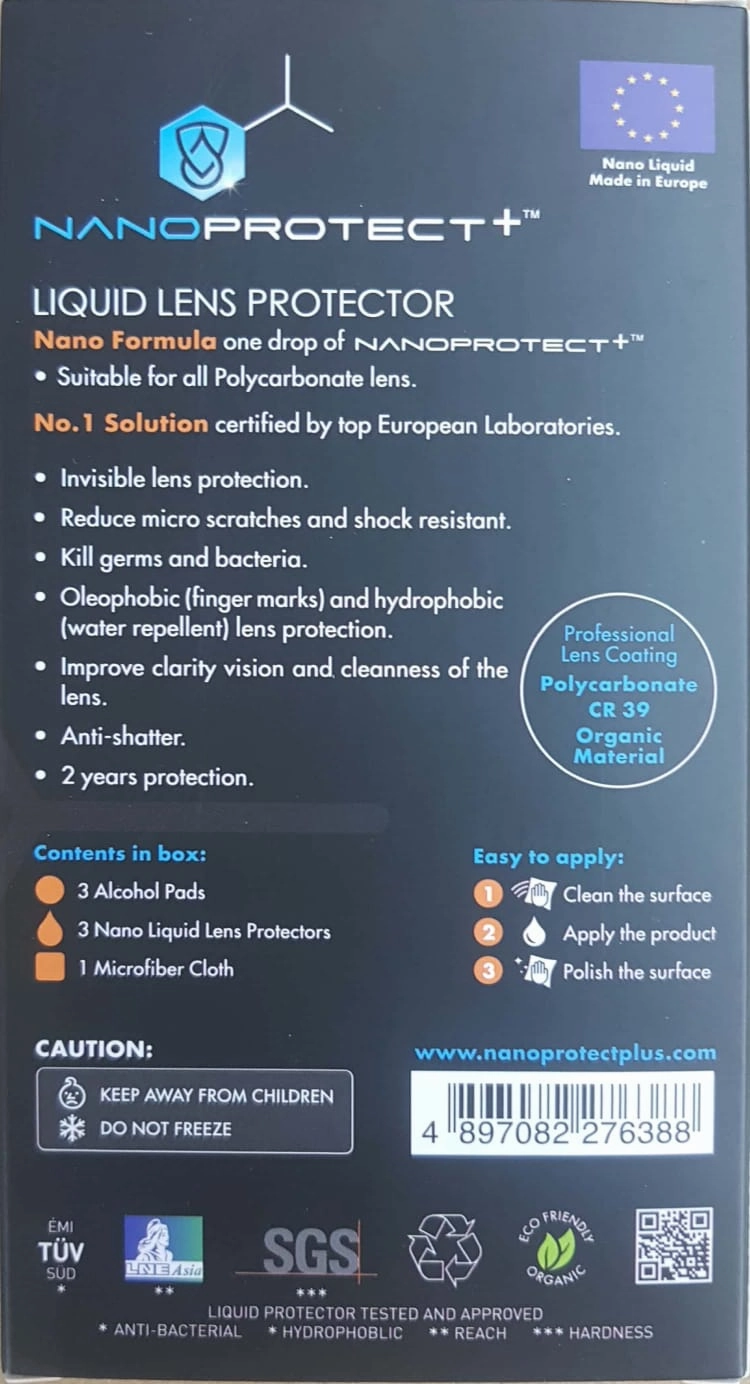 NANO PROTECT   TM - Liquid Lens Protector