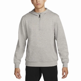 Nike Dri-FIT Hoodie Golf Pullover Dust/White/Brushed Silver - FW23 Men