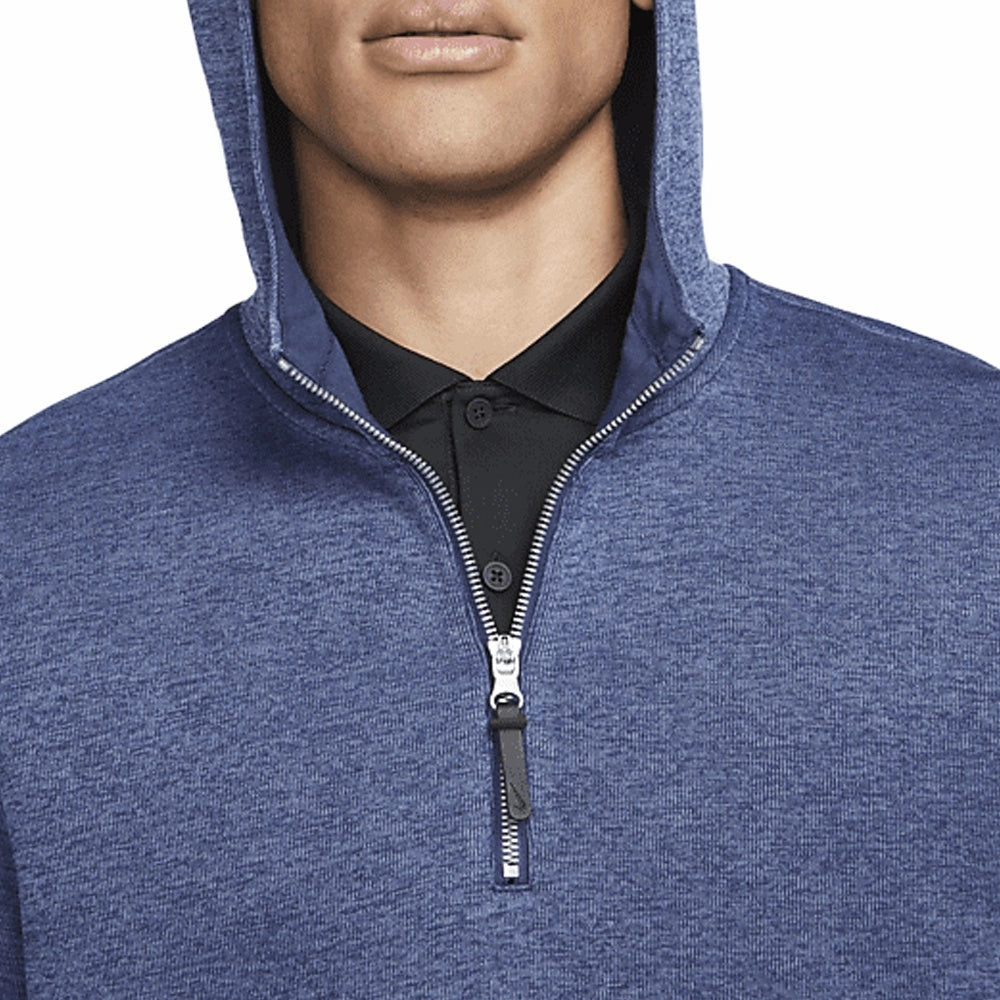 Nike Dri-FIT Hoodie Golf Pullover Midnight Navy/Brushed Silver - FW23 Men