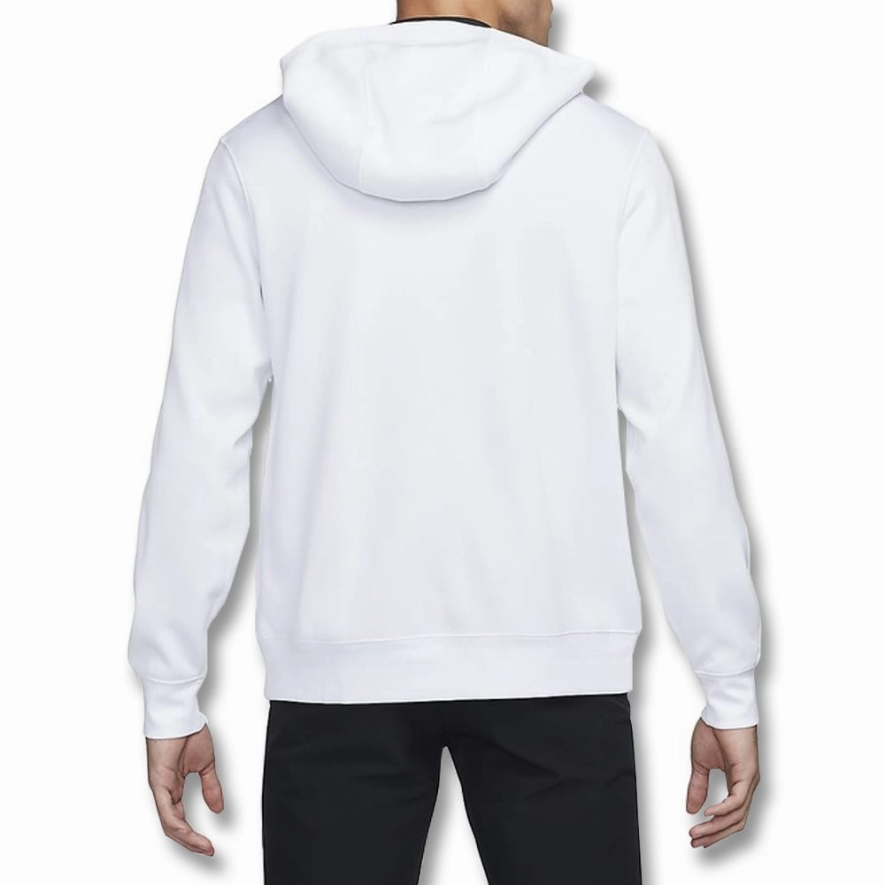 Nike Dri-FIT Hoodie Golf Pullover White/White/Brushed Silver - FW23 Men