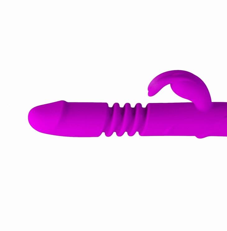 Pretty Love - Ward Rotating Thursting Rabbit Vibrator (Purple)