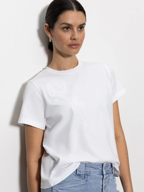 Rose Perfect Tee White