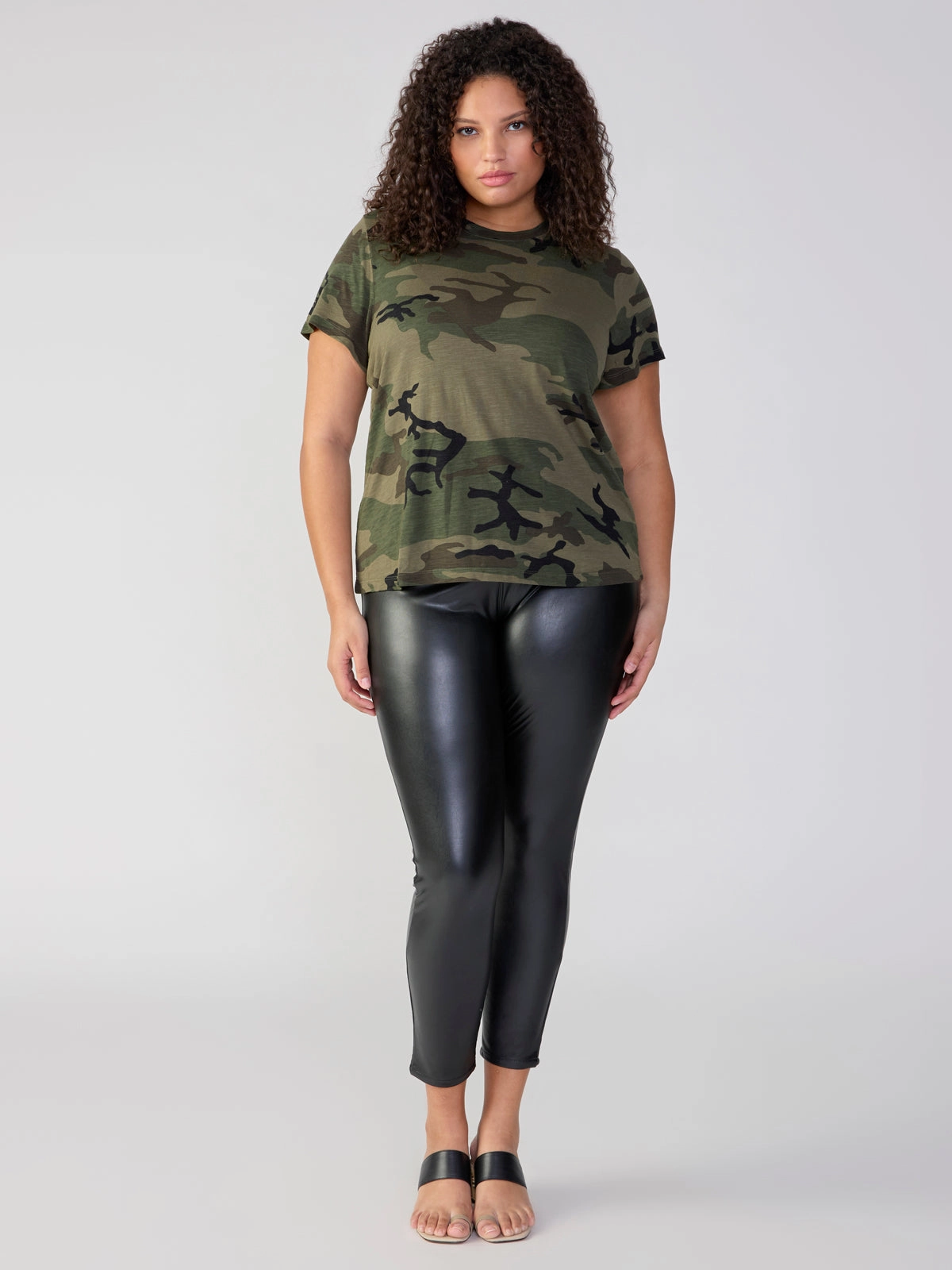 Runway Semi High Rise Legging Slick Black Extended Sizing