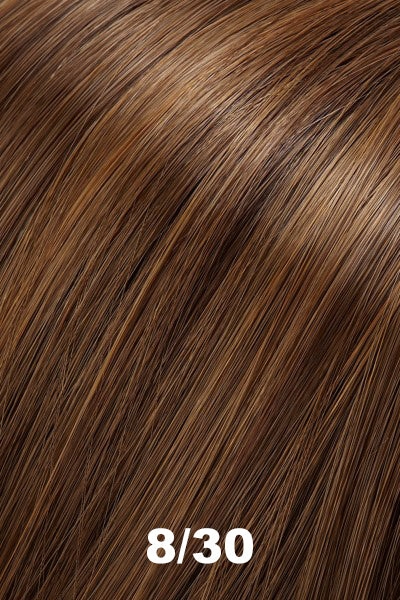 Sale - Jon Renau Toppers - EasiCrown HD 18 (#381) - Color: 8/30 (Cocoa Twist)