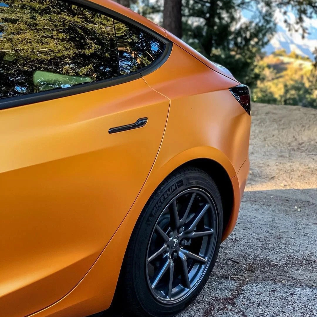 Satin Metallic Brown Vinyl Wrap