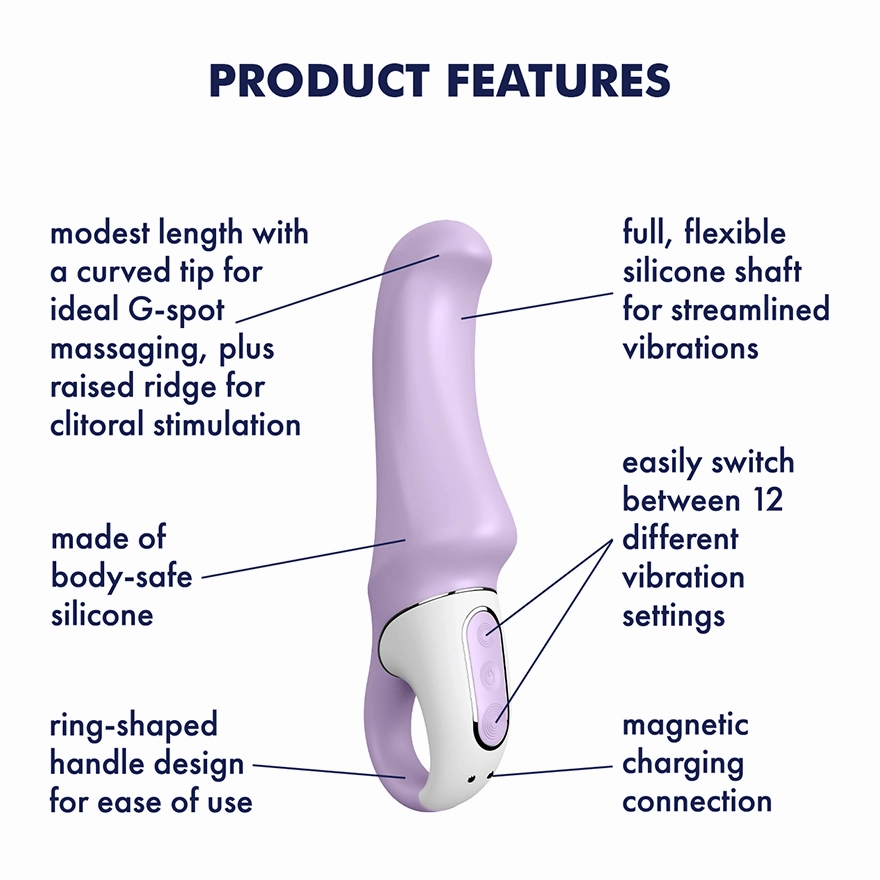 Satisfyer - Charming Smile Rabbit Vibrator (Purple)