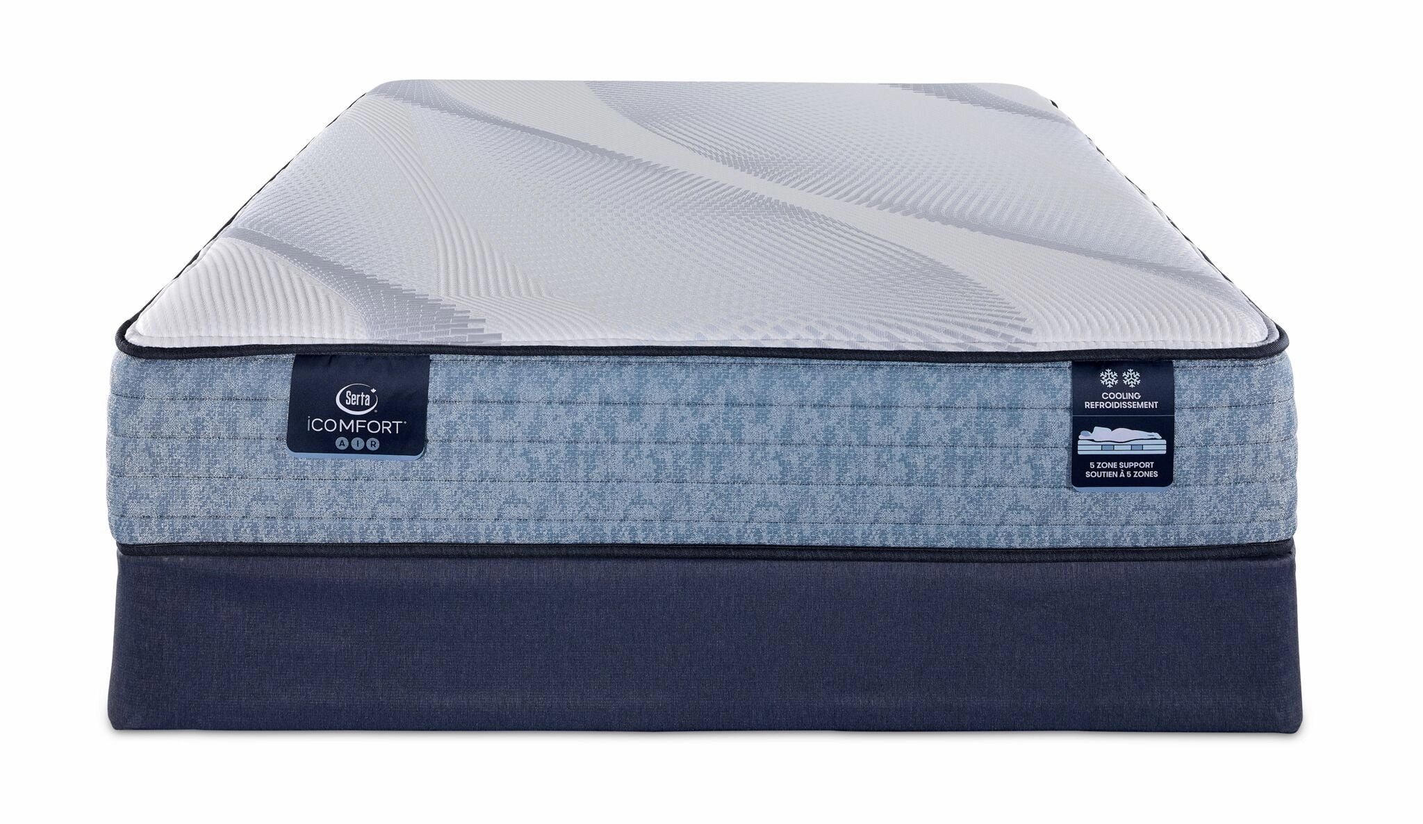 Serta iComfort® AIR 1 Firm 11.5" Queen Mattress and Boxspring Set