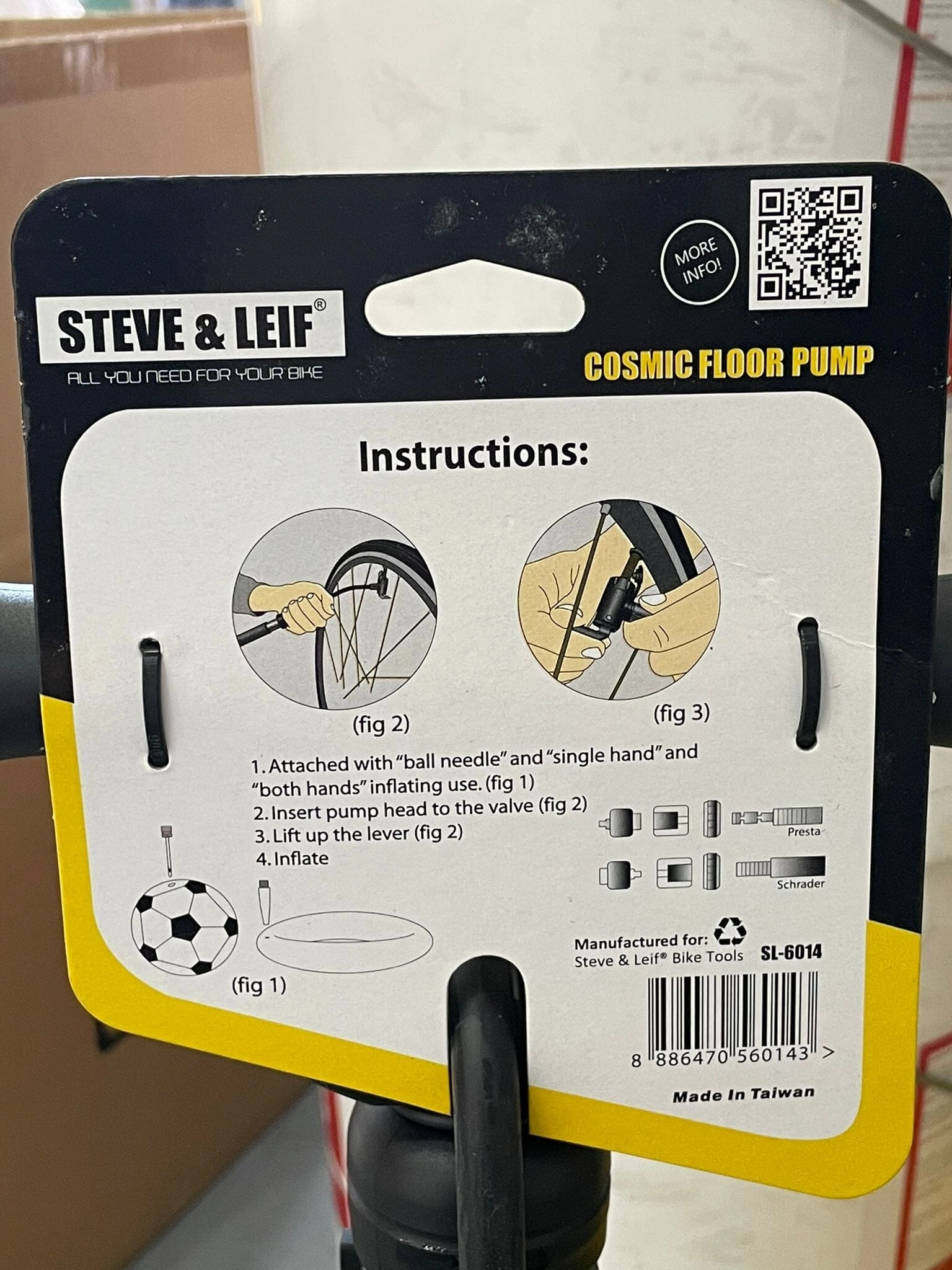 Steve & Leif Cosmic Floor Pump | Model : PUMP-SL6014