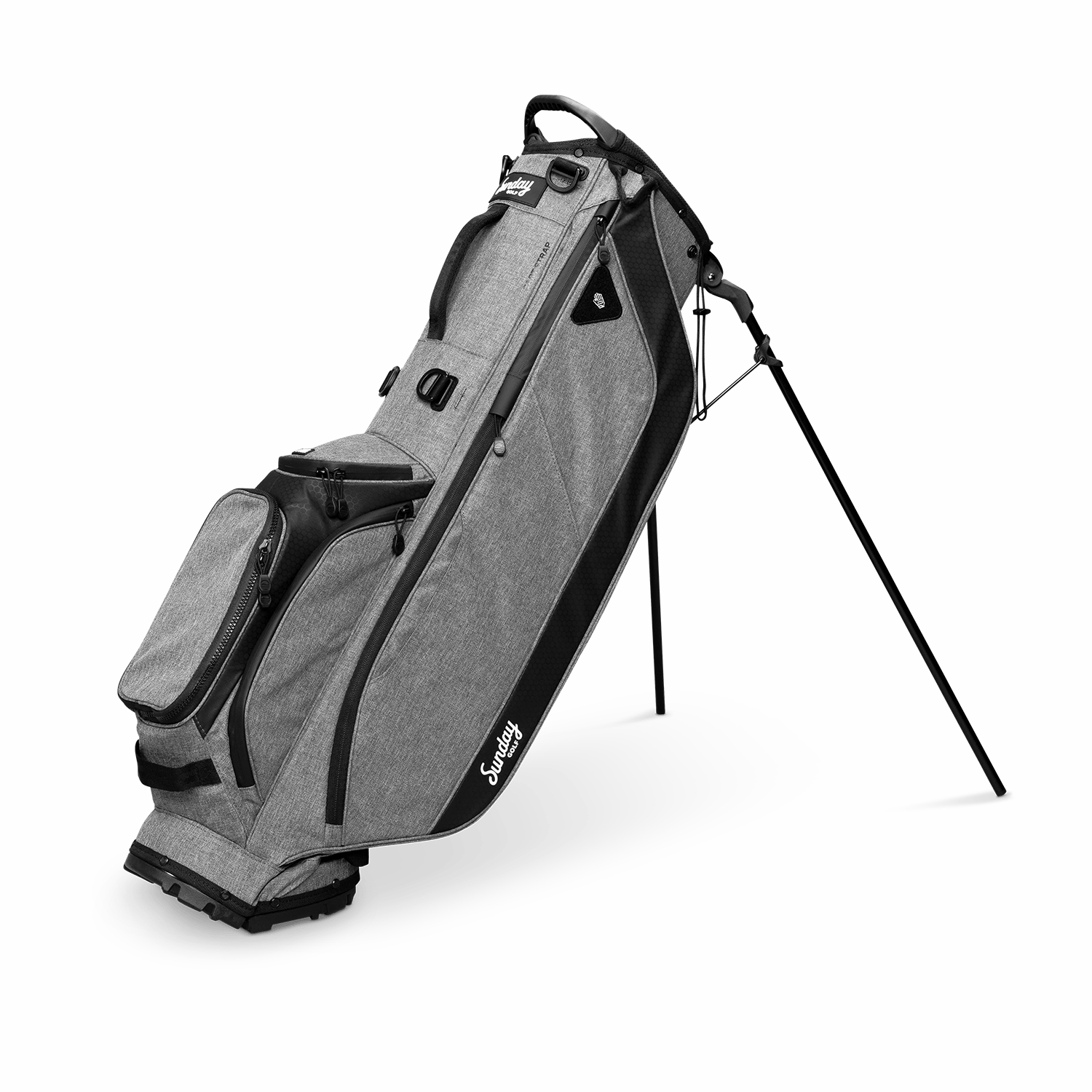 Sunday Golf Ryder | Heather Gray Lightweight Stand Bag