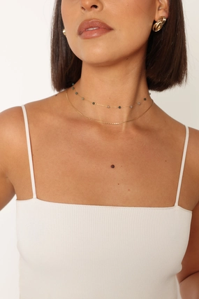 Susie Layered Necklace - Gold