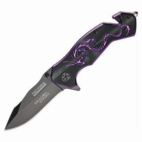 Tac-Force Folding Pocket - Knife Steel Blade Dragon Strike Linear Lock | TF-759BP