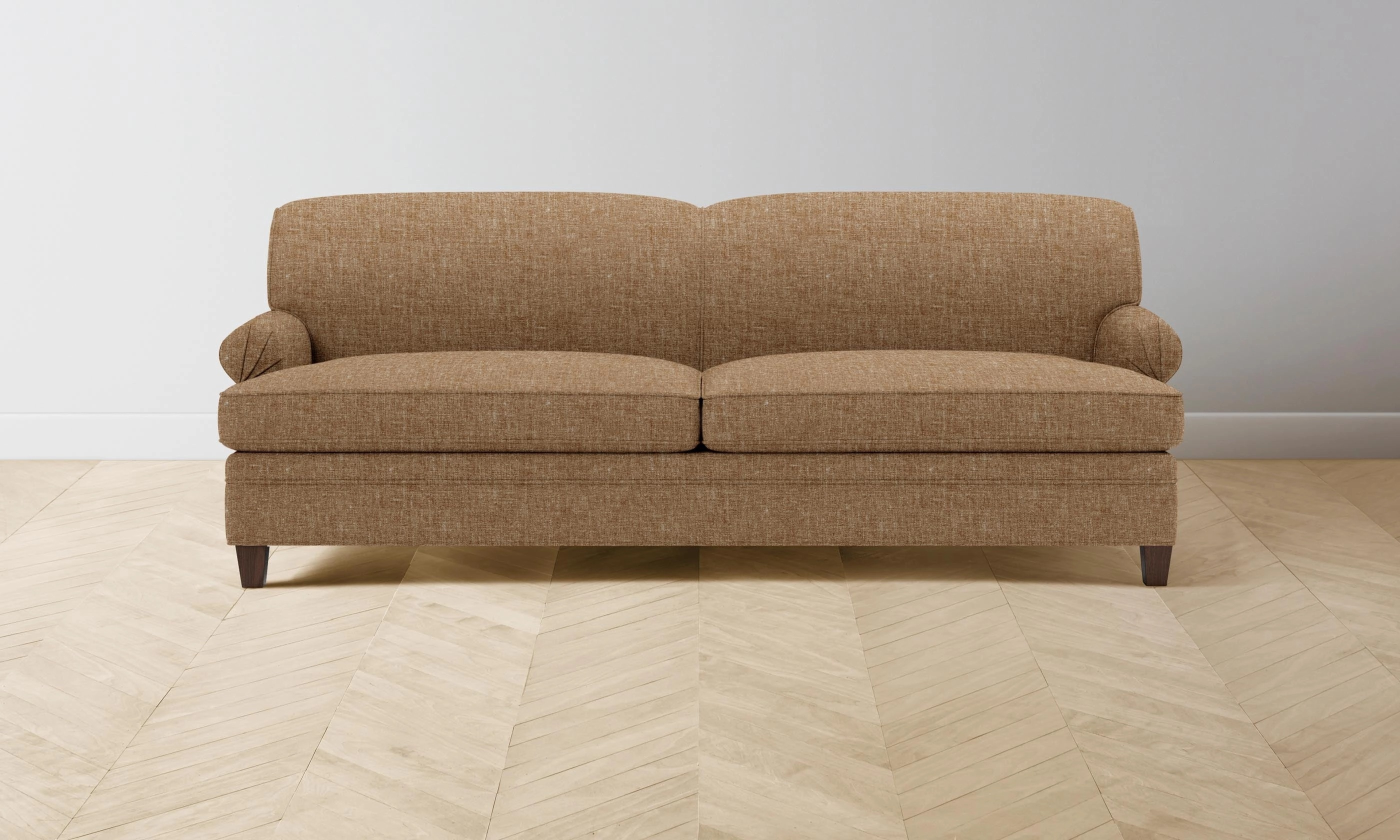 The Carmine Sofa - Heritage Belgian Linen Chai