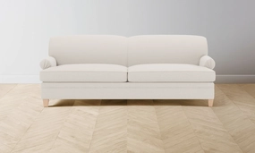 The Carmine Sofa - Italian Brushed Wool Vanilla