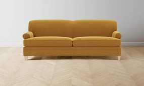 The Carmine Sofa - Mohair Amber