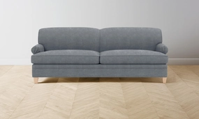 The Carmine Sofa - Performance Mélange Weave Aegean