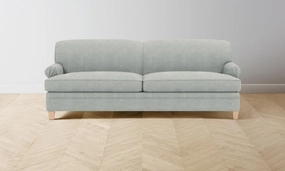 The Carmine Sofa - Performance Mélange Weave Seaglass