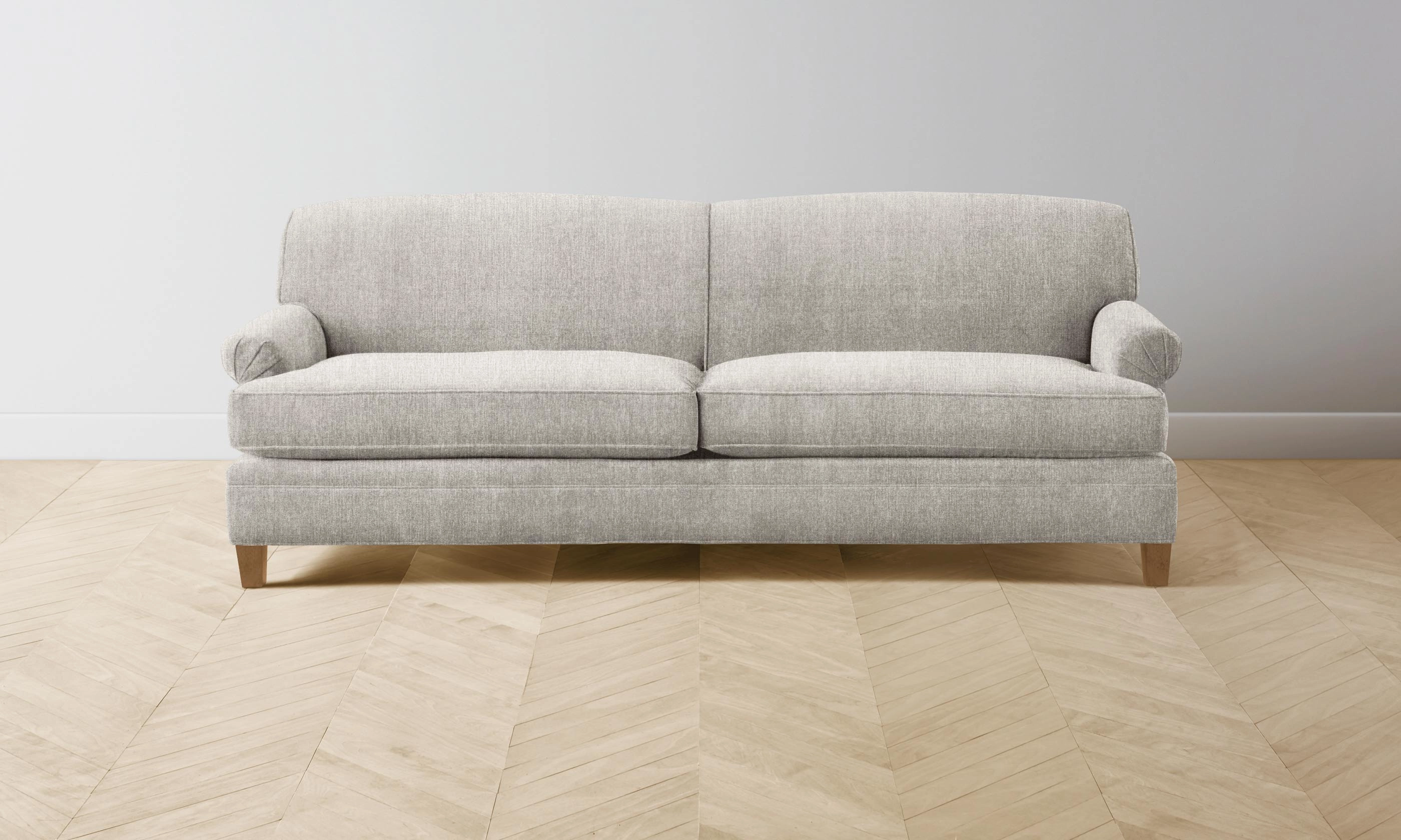 The Carmine Sofa - Performance Tweed Oatmeal