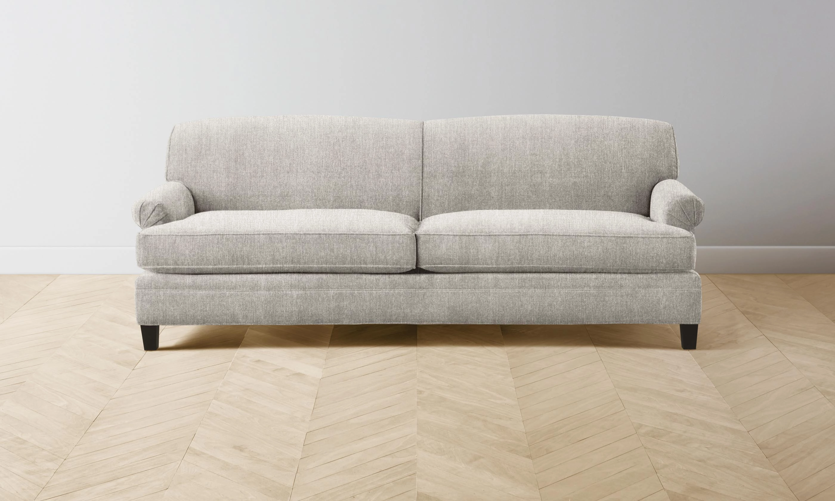 The Carmine Sofa - Performance Tweed Oatmeal