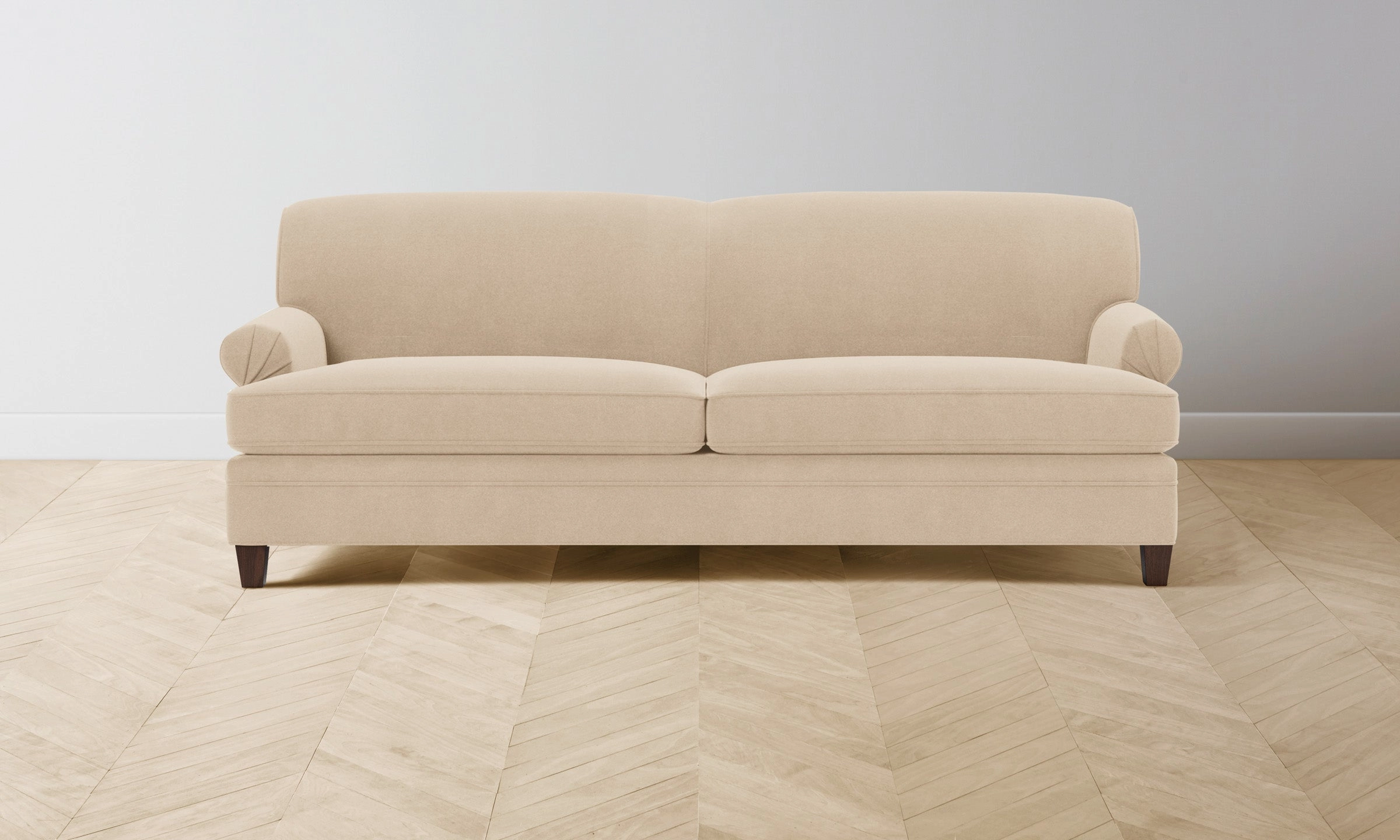 The Carmine Sofa - Performance Velvet Butter