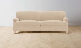 The Carmine Sofa - Performance Velvet Butter