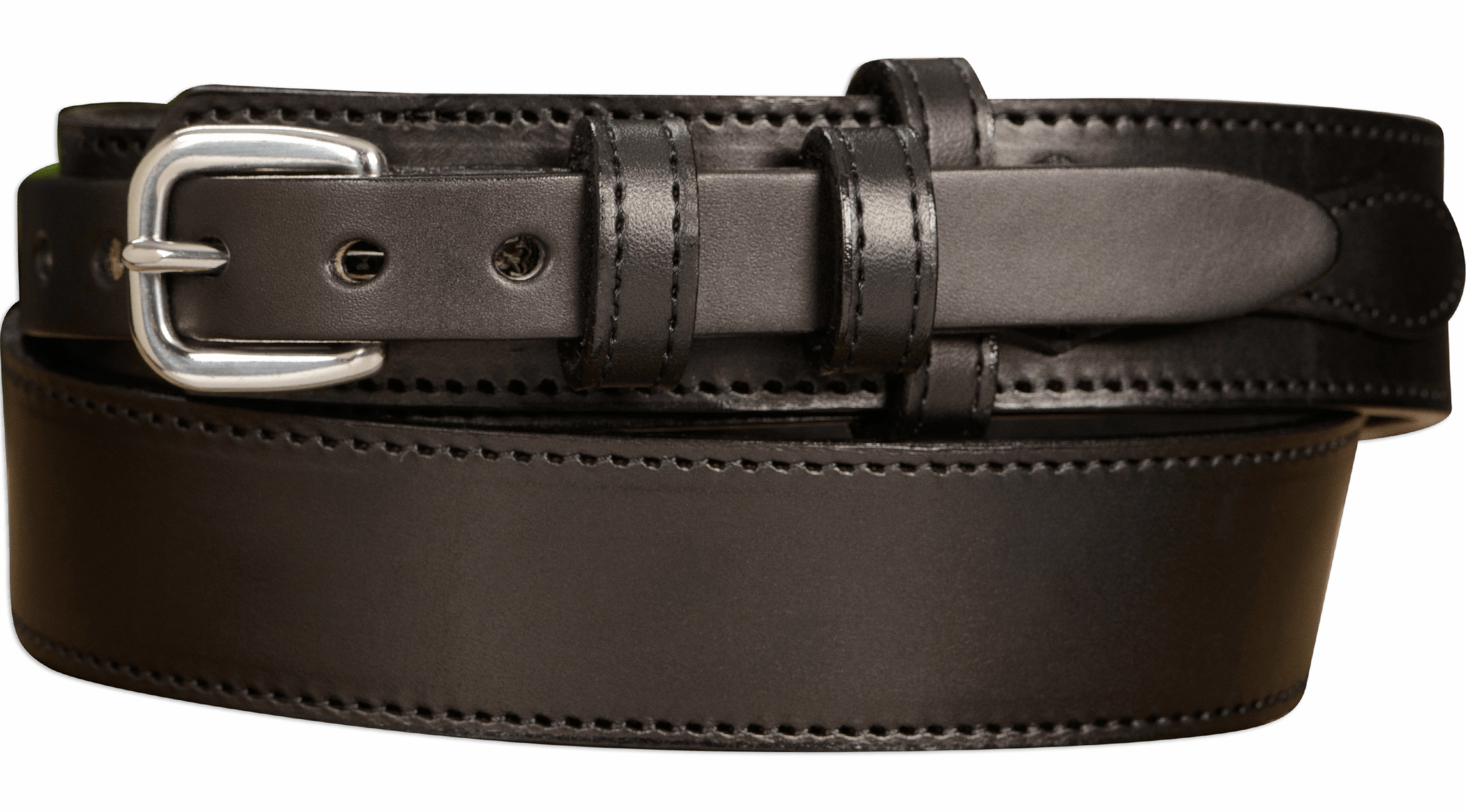 The Walker: Black Stitched Ranger 1.50"