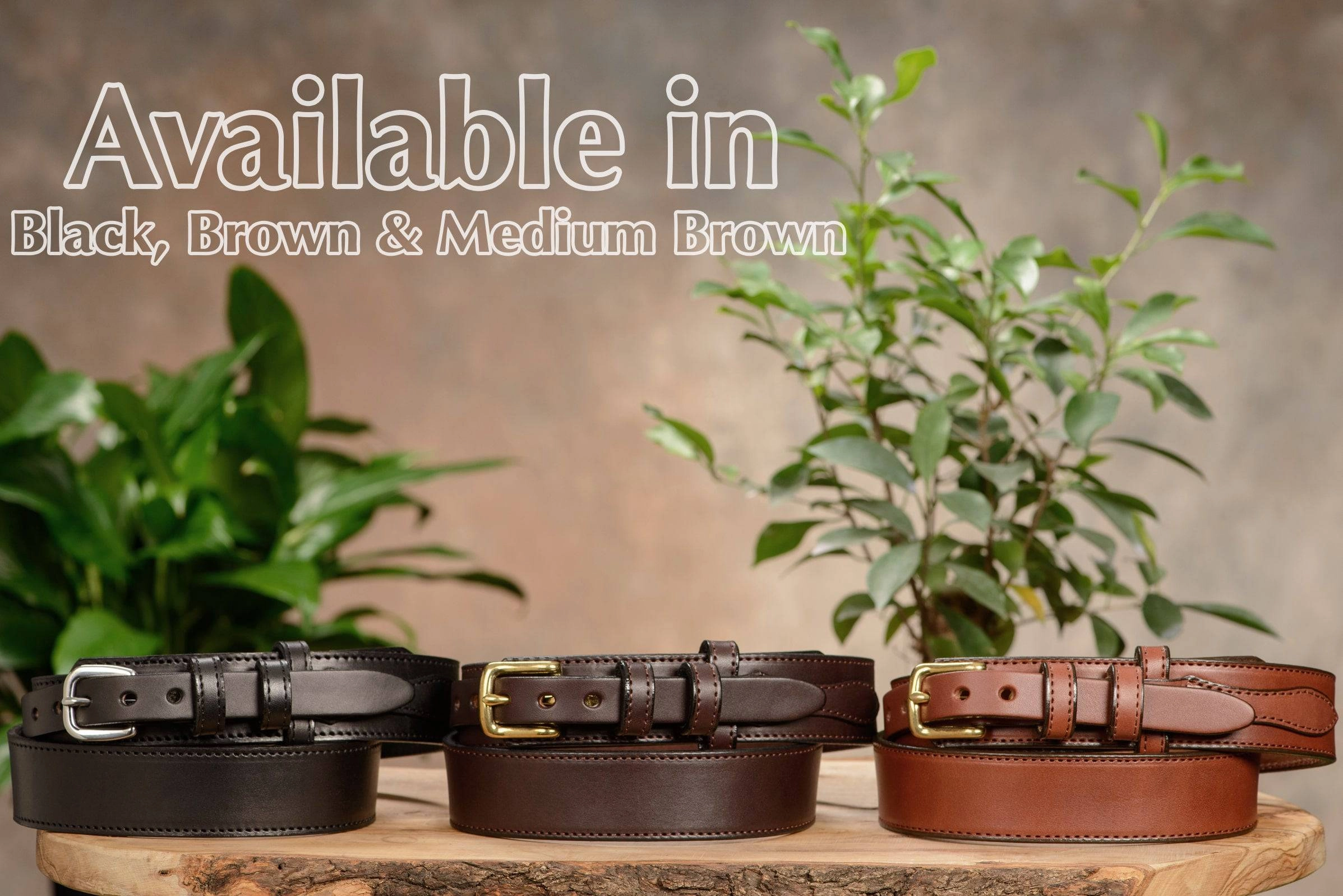 The Walker: Brown Stitched Ranger 1.50"