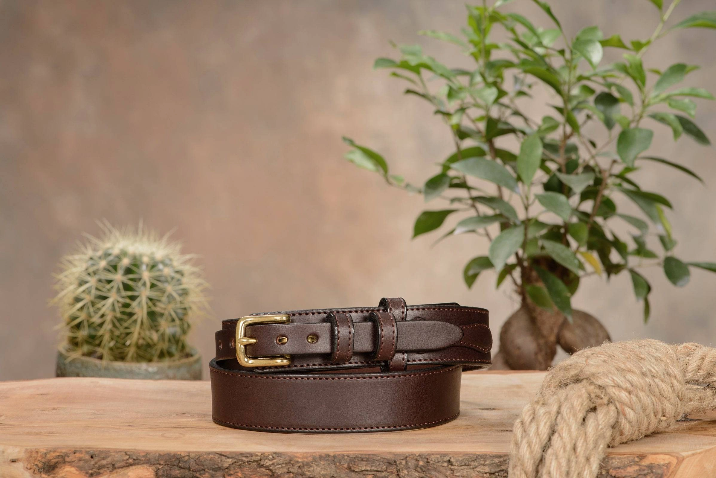 The Walker: Brown Stitched Ranger 1.50"
