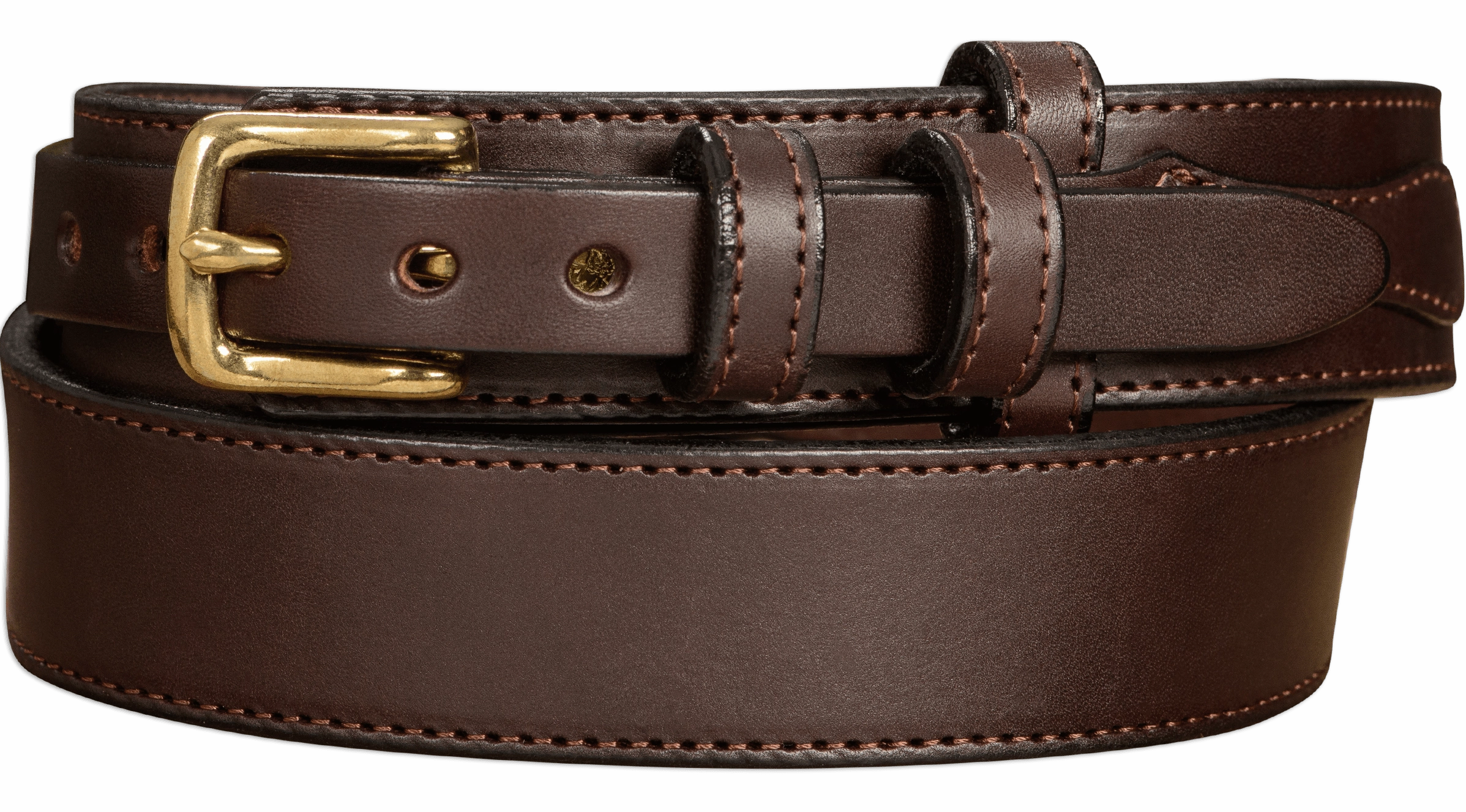 The Walker: Brown Stitched Ranger 1.50"