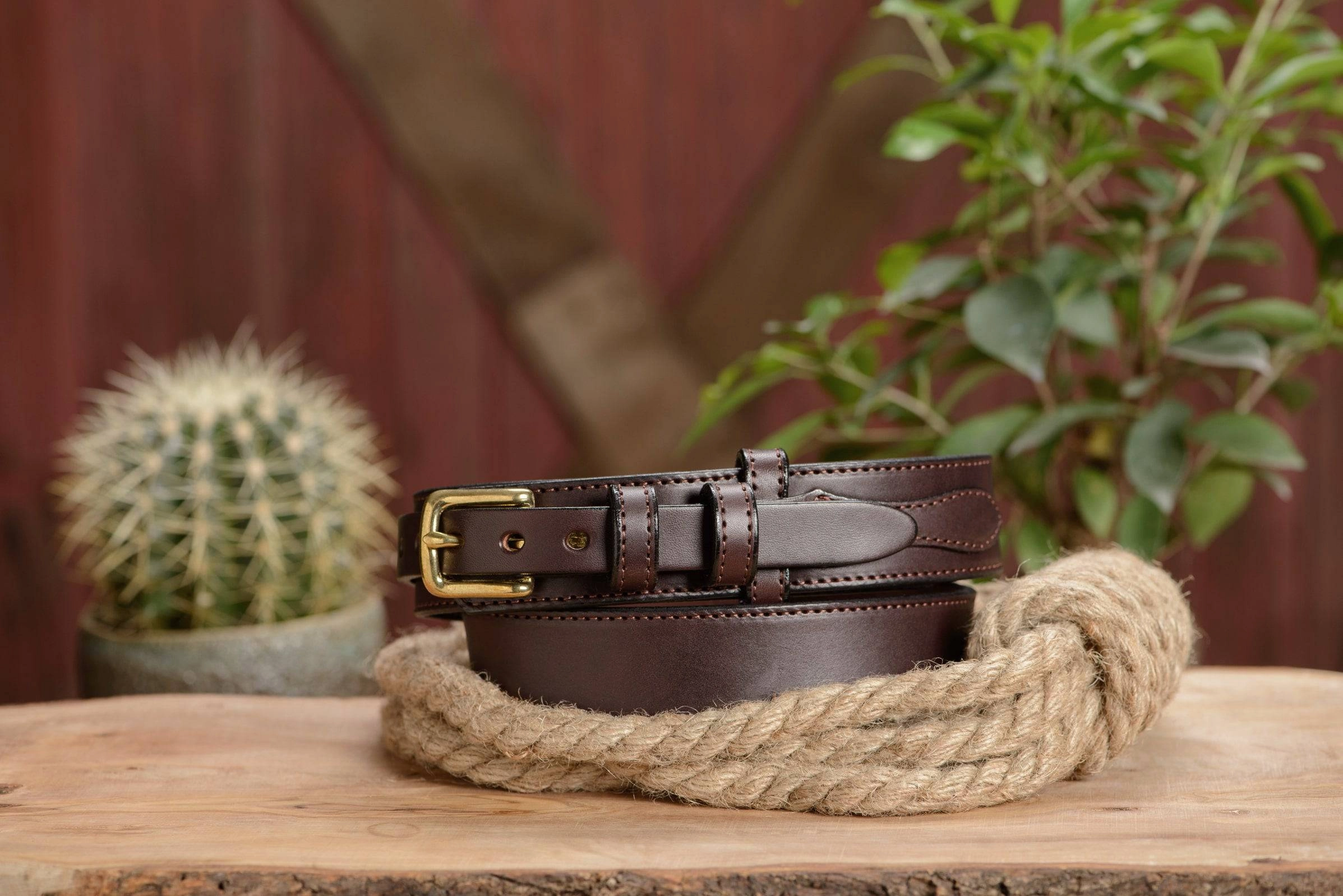 The Walker: Brown Stitched Ranger 1.50"