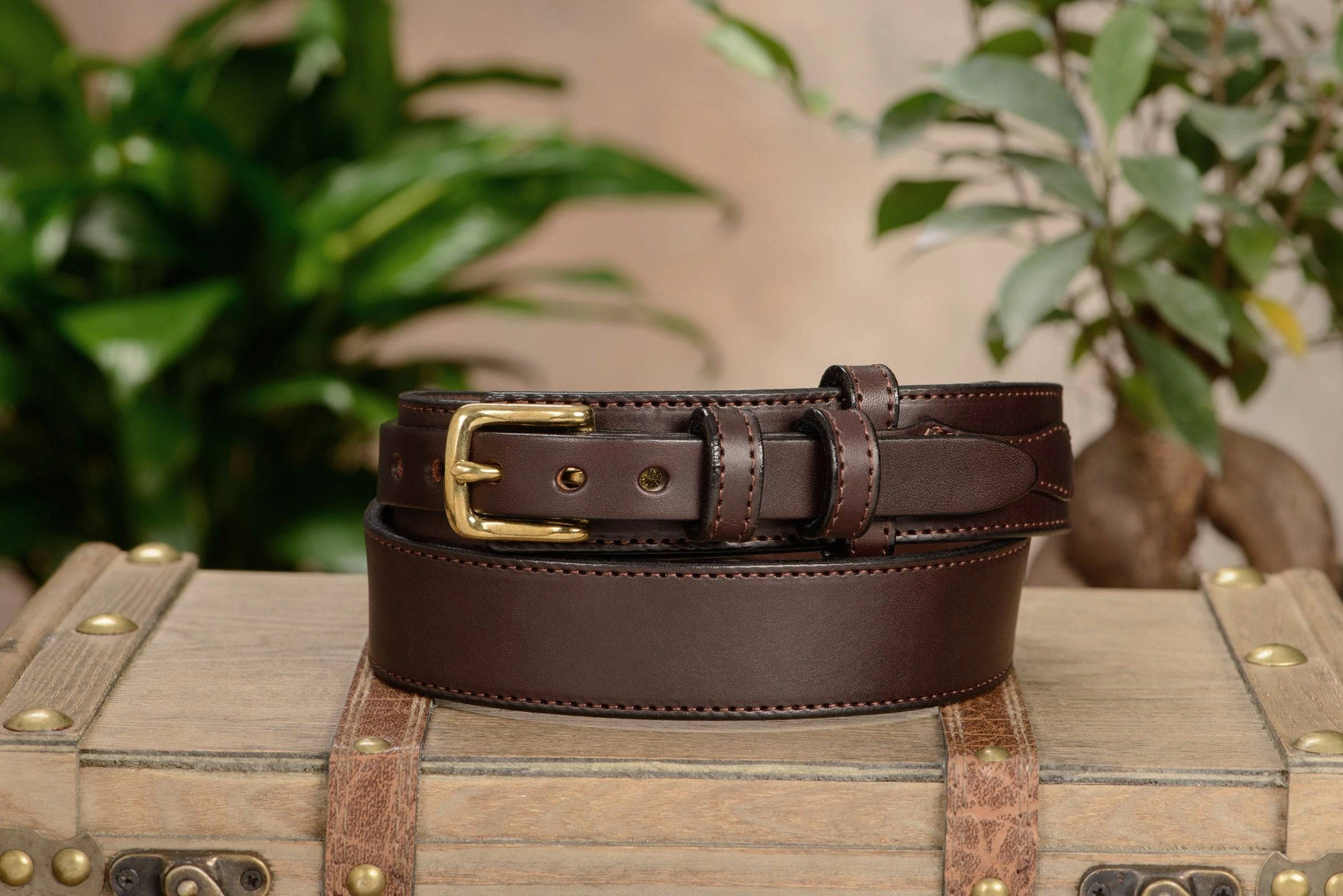 The Walker: Brown Stitched Ranger 1.50"