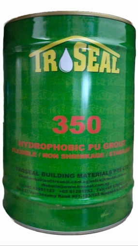 Troseal 350 PU Grout Waterproofing Hydrophobic 10kg (TRO/1A) | Model: PU-GROUT
