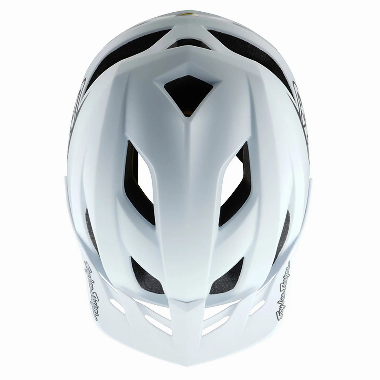 Troy Lee Designs Flowline MTB Helmet - Point - White-Black
