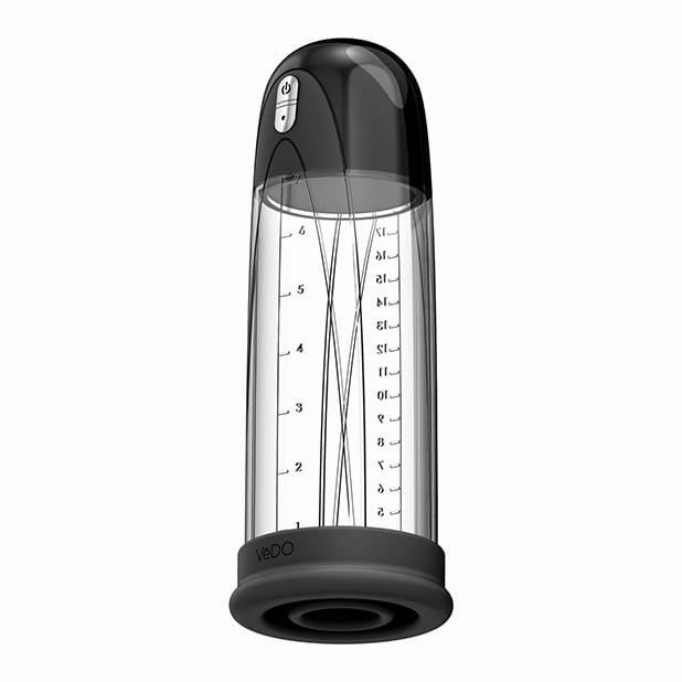VeDO - Pump Rechargeable Vacuum Penis Pump (Just Black)
